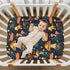 SDMKA 28x52 Inch Mushrooms Forest Crib Sheets for Boys Girls - Portable Microfiber Fitted Crib Sheet for Standard Crib