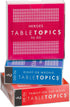 TableTopics Family Conversation Pack Card Game, 120 Starter Cards for Family Connection, Boxed Set of 3