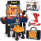 Kids Tool Bench with Electric Drill and Chair, Christmas Birthday Gift for