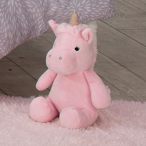 Bedtime Originals Rainbow Unicorn Plush - 6.5x9x10 Inch Pearl/Pink - Pack of 1