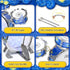 MusicForset Set 2-5 Kids Drum for Toddlers Ages - Musical Toy with Stool, Perfect Birthday Xmas Gift for Boys & Girls