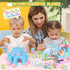 Styleeasy 30PCS 3 4 5 6 Magnetic Blocks, Waterproof Building Blocks, Macaron Colors Cubes, Preschool Classroom Must