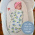 Swaddle Blanket | 100% Muslin Cotton | Newborn and Baby Nursery Essentials, Registry | Hydrangea Print