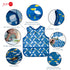 Joyo roy Mess Proof Waterproof Baby Bibs for Eating, Soft Machine Washable Sleeveless Smock Bib for Boys 1-3 Years