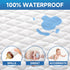33"x20" Pro Goleem Baby Bassinet Mattress Pad Oval, Waterproof Soft Cover Gel Memory Foam, Dual Side Cradle Mattress