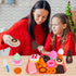 Fegalop Set 21PCS Sets Play Food for Kids, Pretend Dessert Food Toys with Cutting Toys Ice Cream and Cake,Plastic