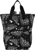 MNSRUU Diaper Bag Moth Skull Moon Esoteric Diaper Bag Backpack Multifunction Travel