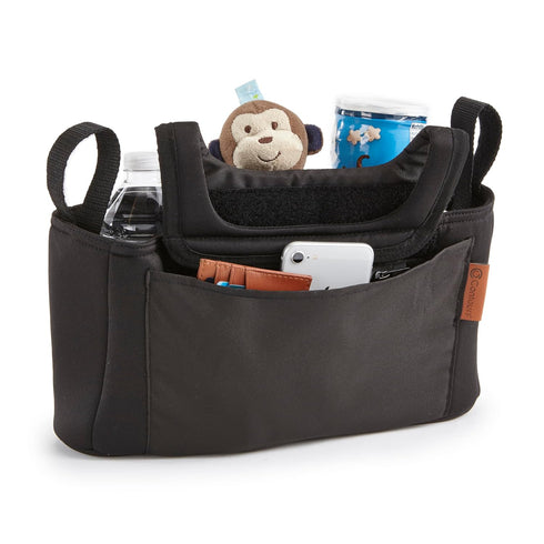 Contours Baby Stroller Organizer, Adjustable Parent Organizer Accessory - Cup Holder and