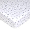 American Baby Company Fitted Crib Sheet - 28" x 52", Soft Breathable 100% Cotton Jersey, Navy/Gray Sports