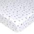 American Baby Company Fitted Crib Sheet - 28" x 52", Soft Breathable 100% Cotton Jersey, Navy/Gray Sports