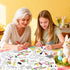 24 Sets COcnny Easter Coloring Craft for Kids - Color Your Own Jelly Bean Art Craft Cards, DIY Coloring The Jellybean