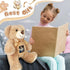 14 Inch Remembrance Bear Plush Stuffed Animal with Recorder, Soft Doll Fabric Toy, Picture Frame, Brown
