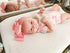BaeBae Goods 4 Pack Premium Baby Changing Pad Covers Girl Pure Cotton Machine Washable Pink and White Changing Table