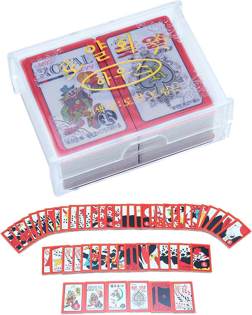 Korean Flower Card Game, Go-Stop Godori Luxury Hwatu, MINARI Movie Props, HWA Tu for The Royal House Game