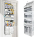 3 1 Caddy,1 Organizer,10 1 Pack. Door Hanging Storage Organizer,with Bins Movable Baby Diaper Large capacity diaper
