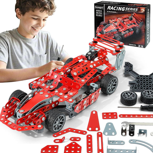 Metal Model Car Kits - 290 Pcs Erector Set for Boys Age