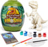 Prextex Build & Paint Your Own Dino Kit, 1 Pack - Collectible Dinosaur Toy, Arts & Crafts for Kids Ages 6-8