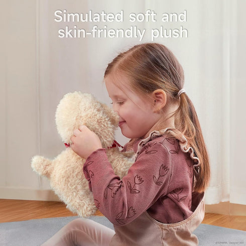3-6 TUMAMA Remote Control Electronic Plush Puppy Dog Toy, Fun Interactive Toys,Walks,Barks,Shake Tail,Dress Up