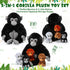 Lenwen 5 Pcs Plush Gorilla Stuffed Animals Set, 14 Inch Large Mommy Gorilla with 4 Baby Gorillas