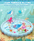 Summer 3-12 (102.3") EPN Splash Pad, Extra Large Sprinkler Play Mat Fun for Kids, Thicker Outdoor Water Toys Toddler