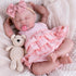 Aori Lifelike Reborn Doll, Realistic 20 Inch Sleeping Newborn Baby Girl, Poseable Limbs with Feeding Kit