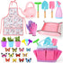 deAO Kids Gardening Set, Garden Tool for Toddlers, Gardening Kit Include Safe