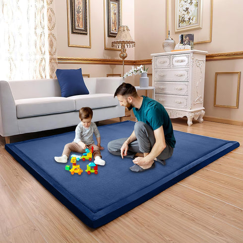 Tummy Memory Foam Baby Mats Wider, Thicker, and Flame Retardant Perfect for Time, Super Soft and Thick