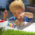Melissa & Doug Created by Me! Paint & Decorate Your Own Wooden Vehicles Craft Kit, 2 Pack – Monster Truck, Train