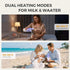 12 Portable Bottle Warmer for Travel, Dual Heating Modes, Instant Breastmilk, Formula, Water, Milk Warmer Bottle