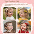 Hair Clips 40-Pack, Premium Quality Lightweight Snap Clips in 20 Colors, Baby Barrettes, Hair Accessories for Kids