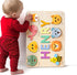 1st 0-3: Cute Name Puzzle: Personalized with Name and Animals | Birthday Gift, Wooden Toy Playful Learning Experience