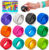 Fidget Toys for Kids Adults: Textured Silicone Slap Bracelets 12 Pack, Sensory