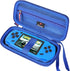 Mchoi Hard Case Suitable for Beijue 16 Bit Handheld Games, Waterproof Shockproof Beujue Game Carrying Protective Case, Case Only, Blue