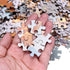 HAKZEON 35 Sets 120 Pcs White Blank Sublimation Jigsaw Puzzles 8 x 11 Inch for DIY Projects, Custom Puzzle Pieces
