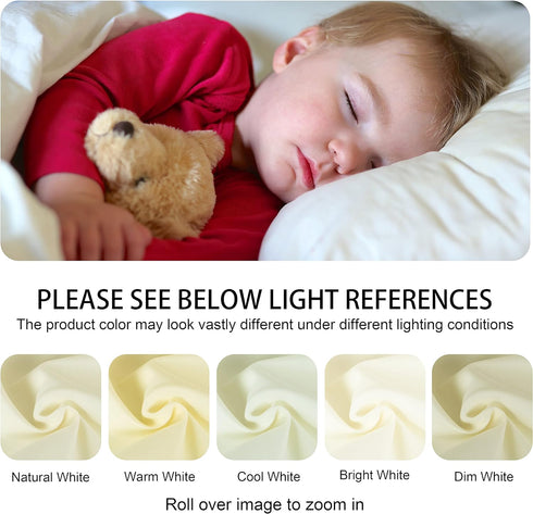 2 Pack 24x38 24x38 Inches NTBAY Muslin Cotton Mini Crib Sheets, Soft and Breathable Double Layer Baby Crib Sheets