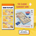 (18") 2 Pinbo Sling Puck Game Premium Wooden Foldable Board | Player Tabletop Game for Adults & Kids | Travel Friendly
