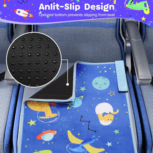 Toddler Airplane Bed, Airplane Seat Extender for Kids, Toddler Airplane Travel Essentials, Portable Toddler Travel