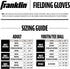 Franklin Sports Kids Baseball Glove + Foam Ball Set, Meshtek Youth Teeball Gloves for Kids + Toddlers, 9.5" Inch