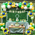 Yellow and Blue Soccer Balloons by KatchOn - 18 Inch, Pack of 6 | Sports Themed Party Decorations
