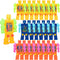 Desyeryamimi 48Pcs Robot Handheld Water Ring Toss Games for Kids Party Favors Goodie