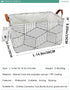 FANKANG Foldable Canvas Laundry Basket, Nursery Hamper with Waterproof PE Coating for Storage, Office, Bedroom (L,