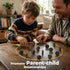 NBXEW 20 2-4 6+ Magnetic Chess Game, Magnet Game with String, Full-Size Stones, Adjustable String, Portable Storage