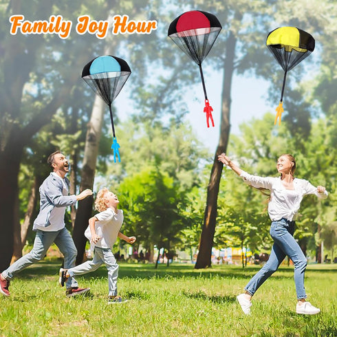 Muhotgs 3 4 5 6 7 8 9 10 11 12 Easter Basket Stuffers Parachute Toys for Kids: Christmas Stocking Stuffers for Kids