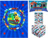 4-Piece Set Todays Kids Choo Choo Train Toddler Bed Sheets for Boys - Toddler Boy Bedding Crib Size, Reversible