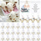 Shappy Mini Plush Lambs Jesus Plush Toys, 12 Pcs Lamb of God Stuffed Animal Gifts for First Communion