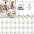 Shappy Mini Plush Lambs Jesus Plush Toys, 12 Pcs Lamb of God Stuffed Animal Gifts for First Communion