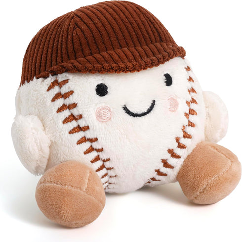 Baseball Stuffed Animal, Baby Baseball Plush Sports Toy, Baby Sports Toys, Plushies