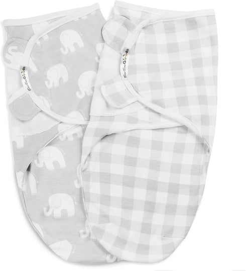 BaeBae Goods Set 4, (3-6 Swaddle Blanket, Adjustable Infant Baby Swaddling Wrap of Baby Swaddling Wrap Blankets