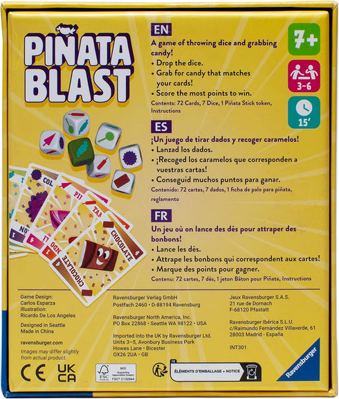 Ravensburger Piñata Blast - Exciting Party Game for Ages 7 and Up | Fast-Paced Fun