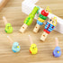 7Pcs Wooden Whistle for Kids - Cute Cartoon Animal Bird Whistle Set, Musical Instrument Early Learning Props